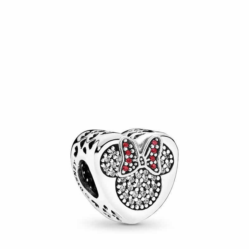 Pandora Australia Disney Mickey & Minnie True Love Charm - Sterling Silver | MFNSVZ864